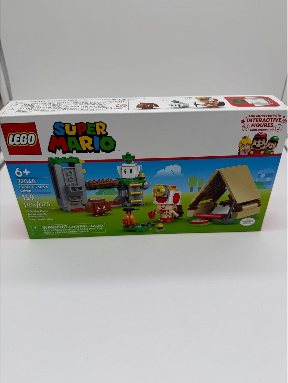 NEW LEGO Super Mario Captain Toad's Camp Set 72040 (159 Pcs) - Brand New Sealed